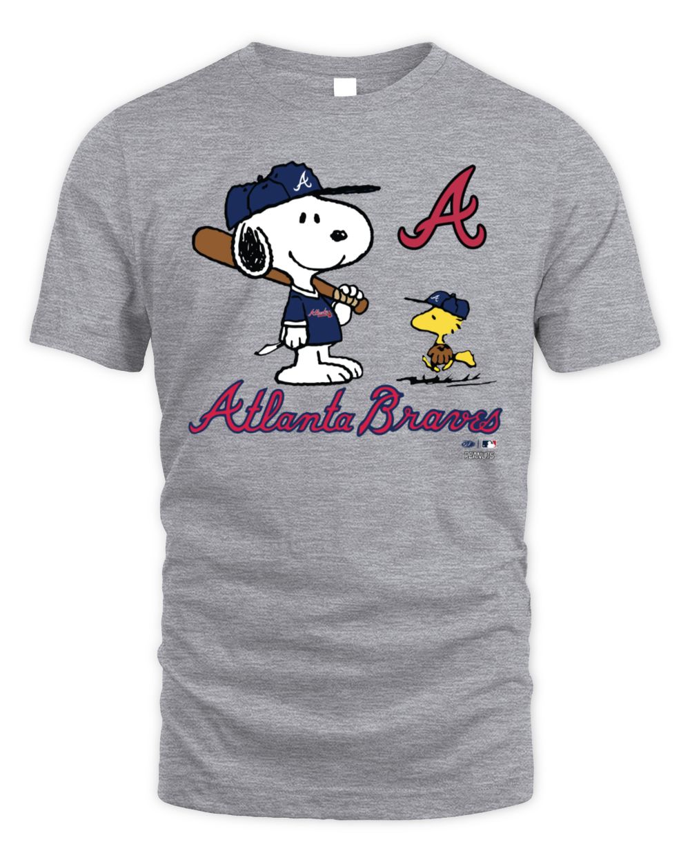 Atlanta Braves Snoopy Peanuts Baseball Character Shirt