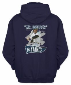Yankees Reggie Jackson Nickname Mr.October Retired Number Hoodie