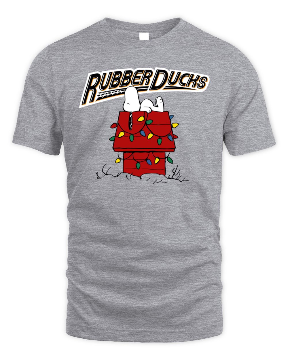 RubberDucks Snoopy Christmas Doghouse T-Shirt