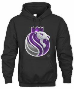 NBA Shop Sacramento Kings Fanatics Midnight Mascot Black Hoodie
