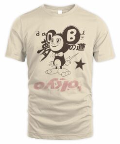 Cj X Fragment X Takashi Murakami Tokyo T-Shirt Travis Scott Merch