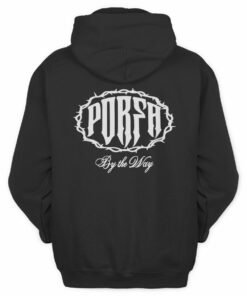 Porfa Merch Porfa Thorn Tee Black Hoodie
