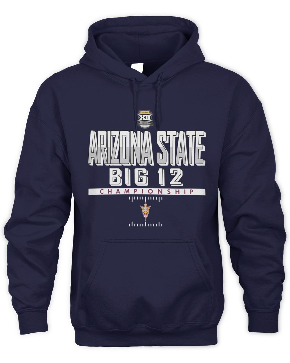 Arizona State Sun Devils 2025 Big 12 Football Tournament Bound Hoodie