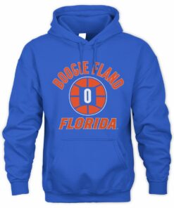 Florida Gators Boogie Fland NCAA Blue Basketball Graphic Hoodie