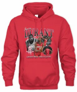 Kevin Durant Houston Rockets Basketball Player Collage Hoodie