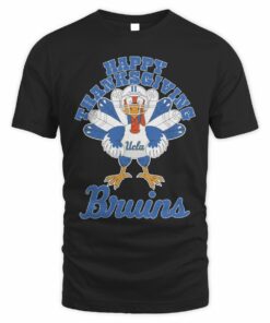 UCLA Bruins Happy Thanksgiving Turkey T-Shirt