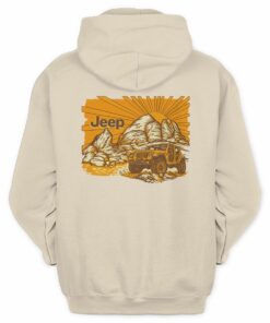 Jeep Gear Shop Mountain Sunset Hoodie