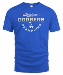 Los Angeles Dodgers 2025 World Series Champions Jersey Roster Champs T-Shirt