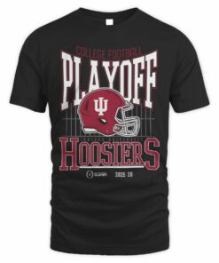 College Football Playoff 2025-26 Indiana Hoosiers Playoff Bound T-Shirt