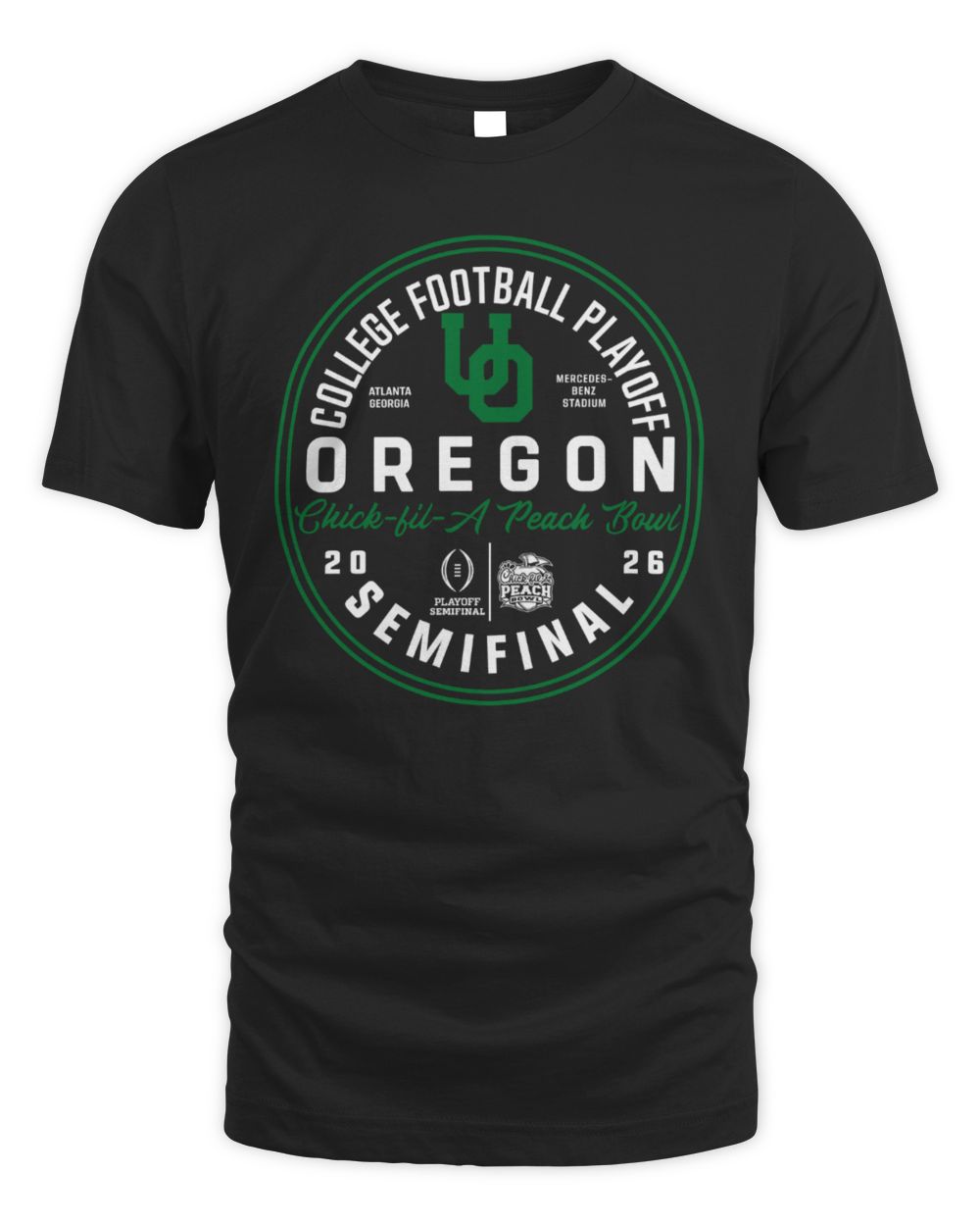 Oregon 2026 Peach Bowl Bound T-Shirt