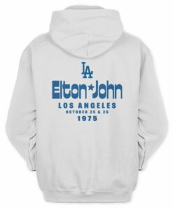 Elton John MLB Dodgers Stadium Performance Hoodie