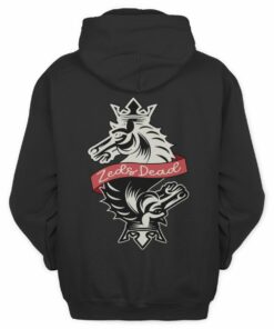 Zeds Dead Merch Zeds Dead Chess Club Black Hoodie