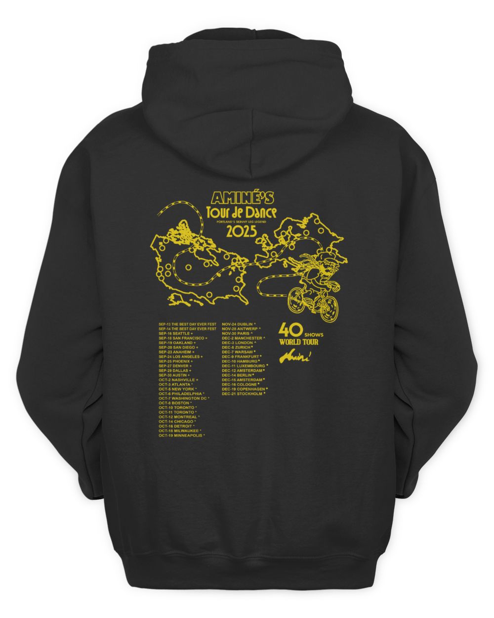 Amine Store You're Beautiful Tour De Dance Hoodie