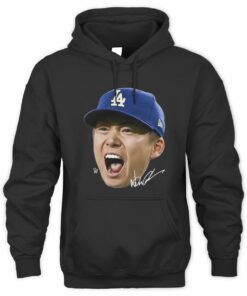 Yamamoto Los Angeles Dodgers Signature Portrait Hoodie