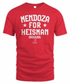 Indiana Hoosiers Football Fernando Mendoza For Heisman Big Ten T-Shirt