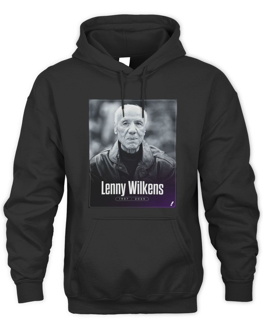 Lenny Wilkens Remembered 1937 2025 Graphic Hoodie