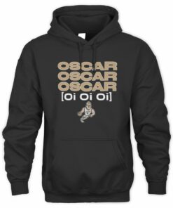 Purdue Basketball Oscar Cluff Oi Oi Oi Black Official Hoodie