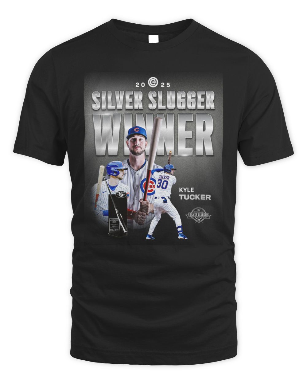 Kyle Tucker Silver Slugger Winner 2025 Chicago Cubs Tee
