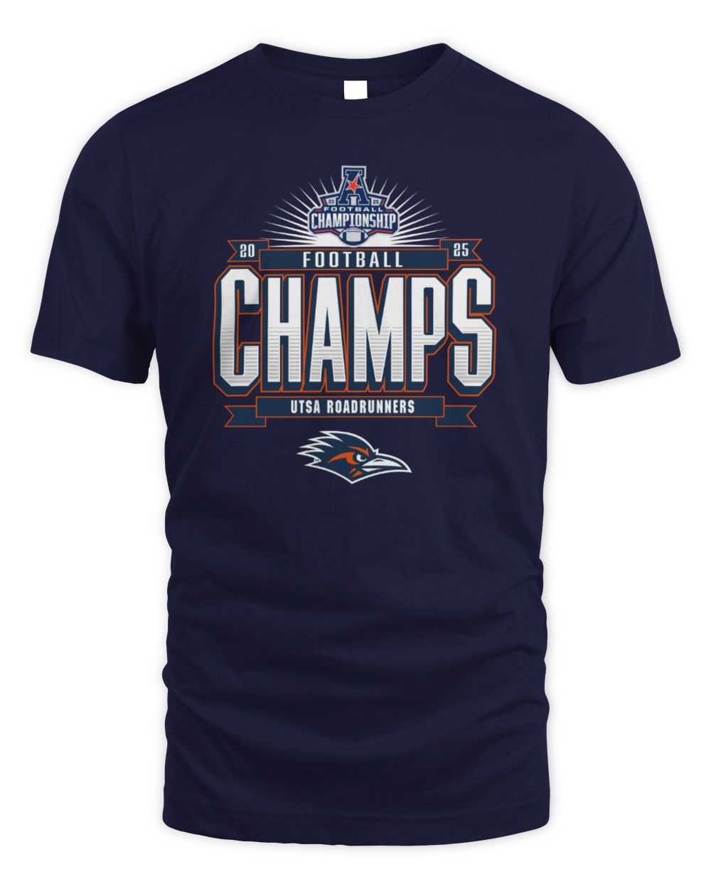 UTSA Roadrunners AAC Football Championship 2025 Champs T-Shirt