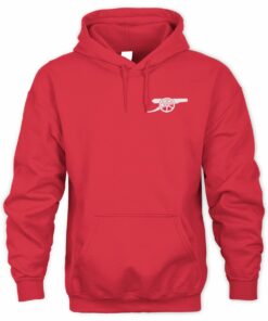 Arsenal FC Victoria Concordia Crescit Crest Logo Hoodie