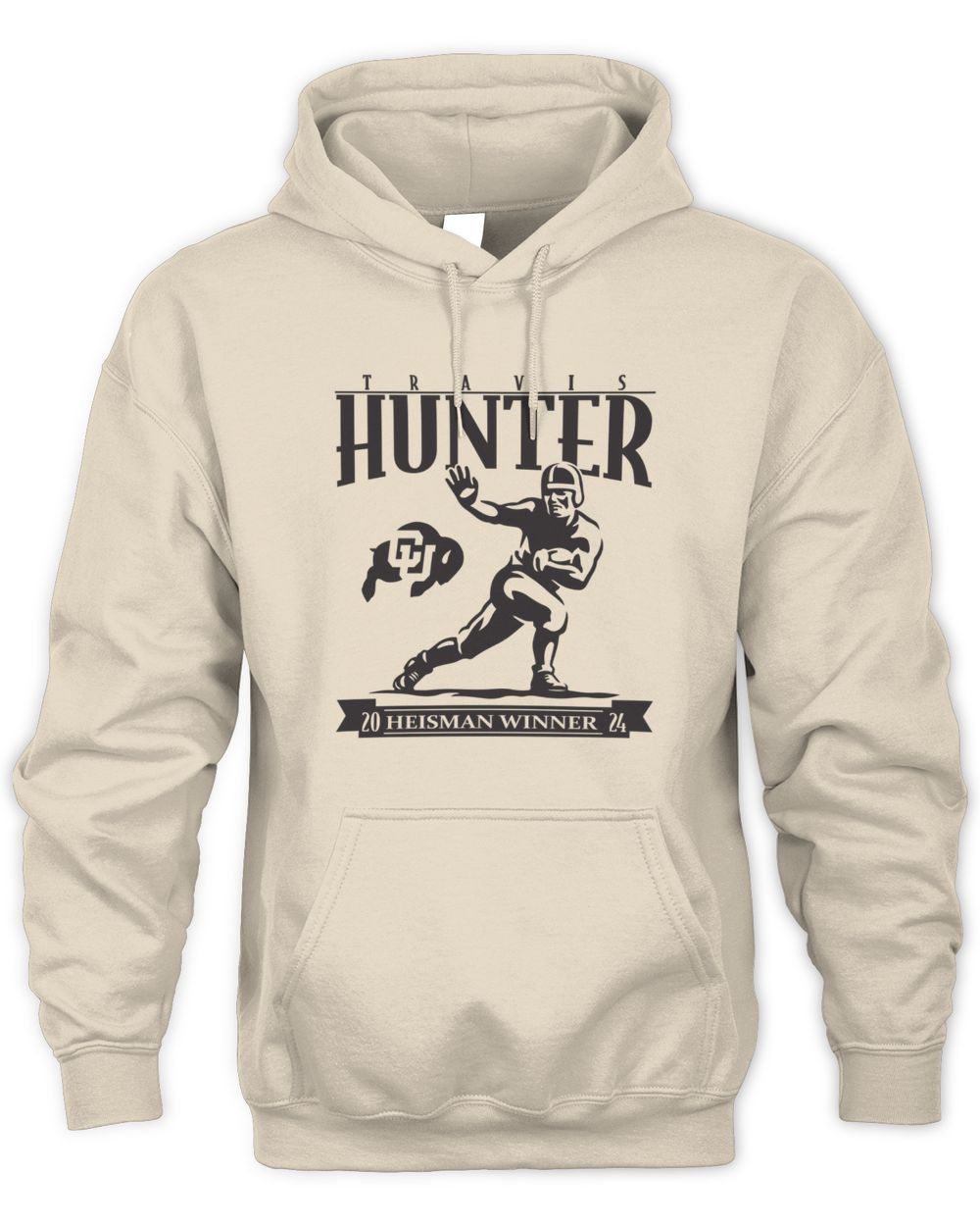 Colorado Buffaloes Football Travis Hunter Heisman Trophy Official Hoodie