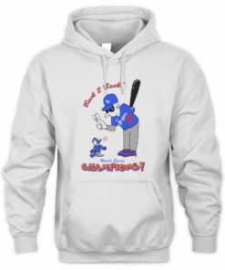 Vacancy Projects Dodgers Baseball Back 2 Back World Series Champions Hoodie