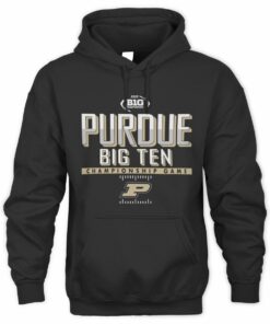 Purdue Boilermakers Football 2025 Big Ten Championship Game Event Hoodie