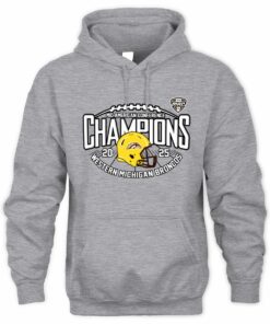 Western Michigan Broncos 2025 MAC Conference Champions Football Hoodie