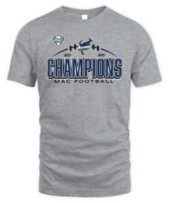 Akron Zips 2025 MAC Football Champions T-Shirt