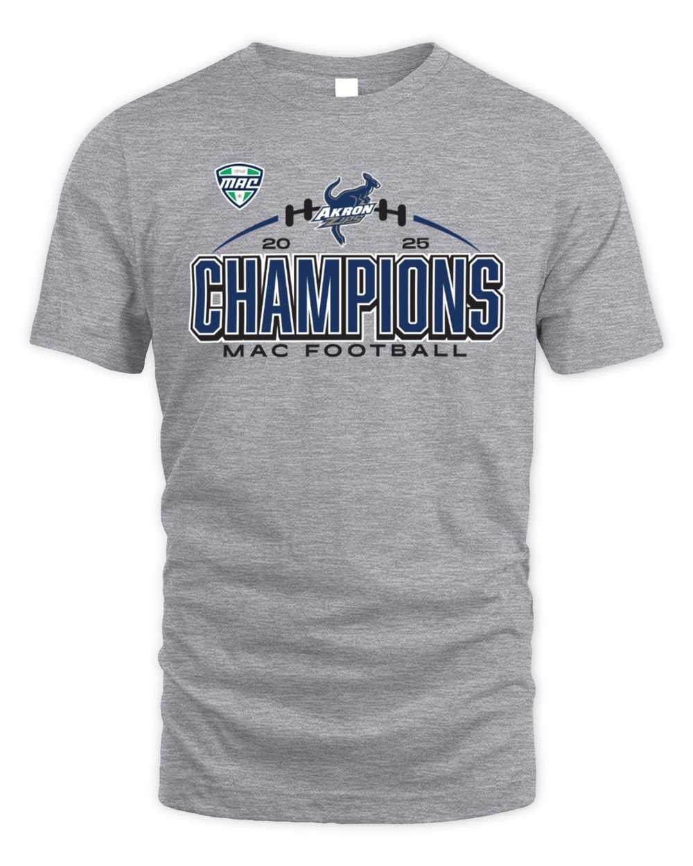 Akron Zips 2025 MAC Football Champions T-Shirt