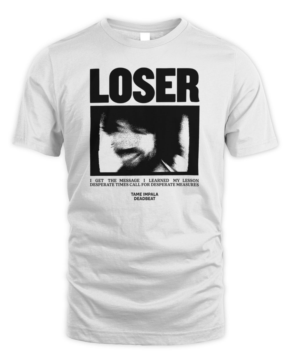 Tame Impala Shop Loser Tour Tee Shirt