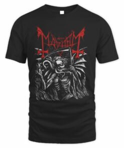 Mayhem Store Death Engraving T-Shirt
