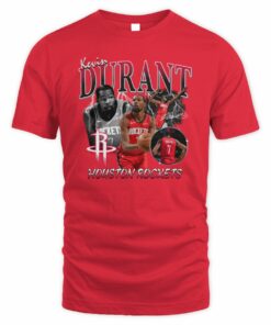 Kevin Durant #7 Houston Rockets Player Collage T-Shirt