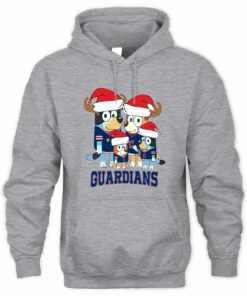 Cleveland Guardians Family Christmas Santa Hat Cute Baseball Hoodie
