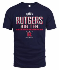 Official Rutgers Scarlet Knights Big Ten Football Championship Game T-Shirt