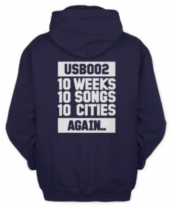 Fred Again Merch Usb002 10 Weeks Songs Cities Again Hoodie