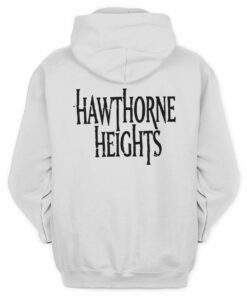 Hawthorne Heights Merch Hawthorne Heights Heart Crop Top Hoodie