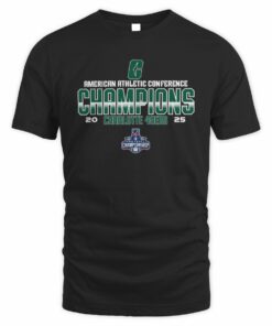 Charlotte 49ers 2025 AAC Football Champions Official Locker Room T-Shirt
