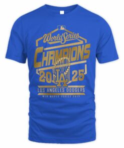 Los Angeles Dodgers Defeat Toronto Blue Jays Back 2 Back World Series Champions Roster T-Shirt
