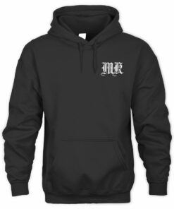 Mk Merch MK 17 Tee Black Hoodie