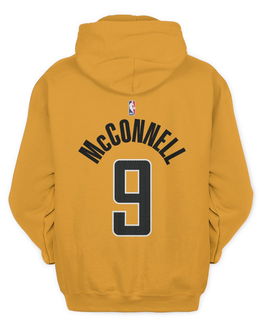 Indiana Pacers 9 McConnell City Edition Player Name Number Hoodie