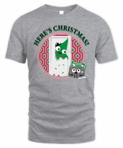 Shark Robot Merch Here's Christmas T-Shirt