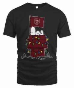 Missouri State Bears Snoopy House Holiday Lights T-Shirt
