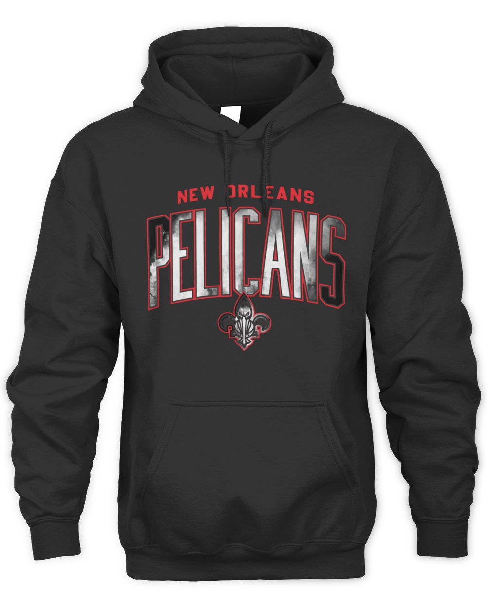 NBA Shop New Orleans Pelicans Arch Smoke Black Merch Hoodie