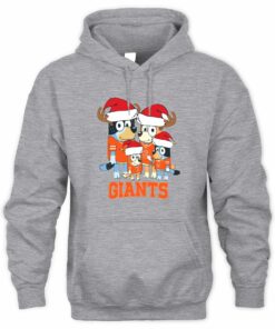 San Francisco Giants Family Christmas Santa Hat Cute Baseball Hoodie