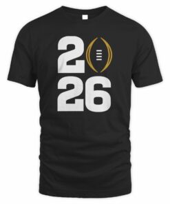 Men's Black 2025-26 College Football Playoff Event Logo T-Shirt