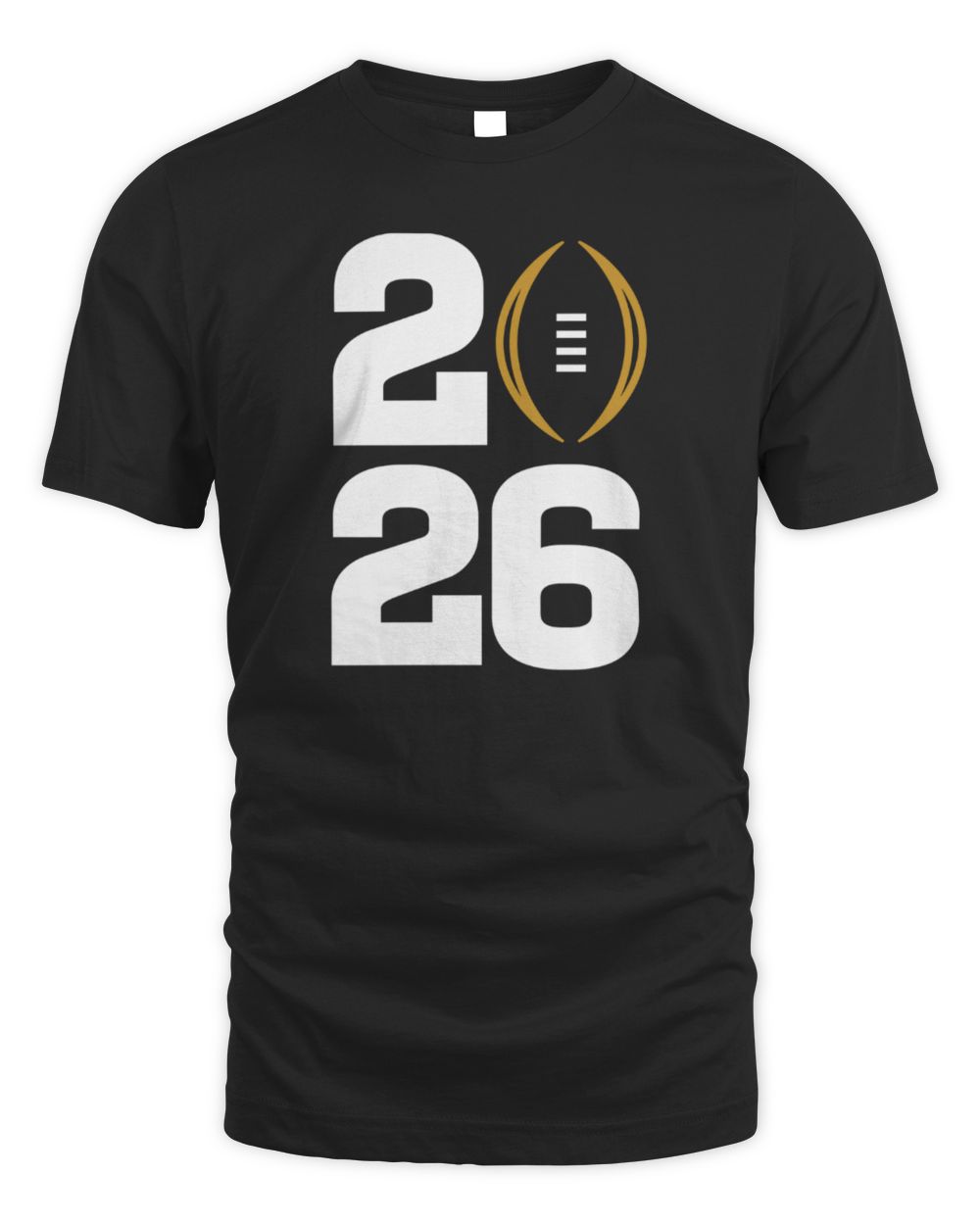 Men's Black 2025-26 College Football Playoff Event Logo T-Shirt