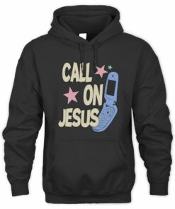 Bryce Crawford Merch Call On Jesus Vintage Faded Black Hoodie