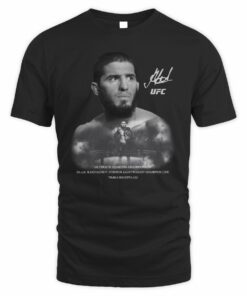 Islam Makhachev UFC 322 Staredown Champion T Shirt
