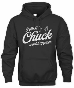 Crime Junkie Merch Chuck Approved Black Hoodie